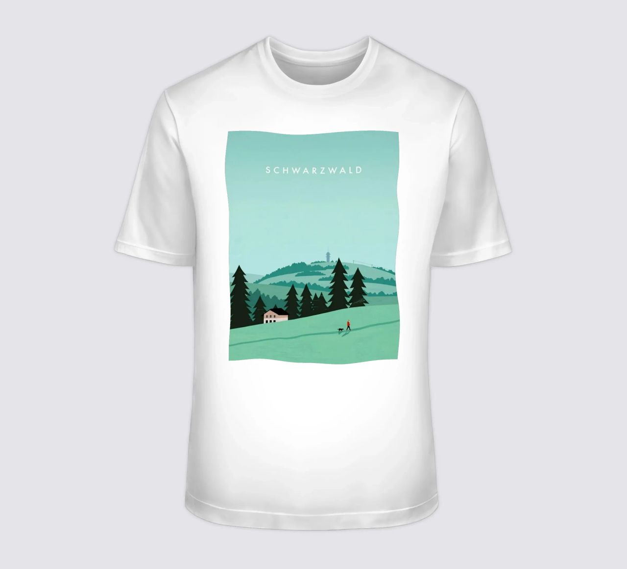 Schwarzwald T-Shirt von Katinka Reinke