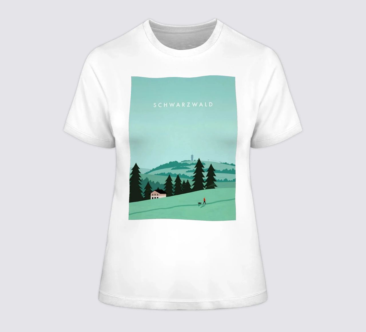 Schwarzwald Frauen T-Shirt von Katinka Reinke