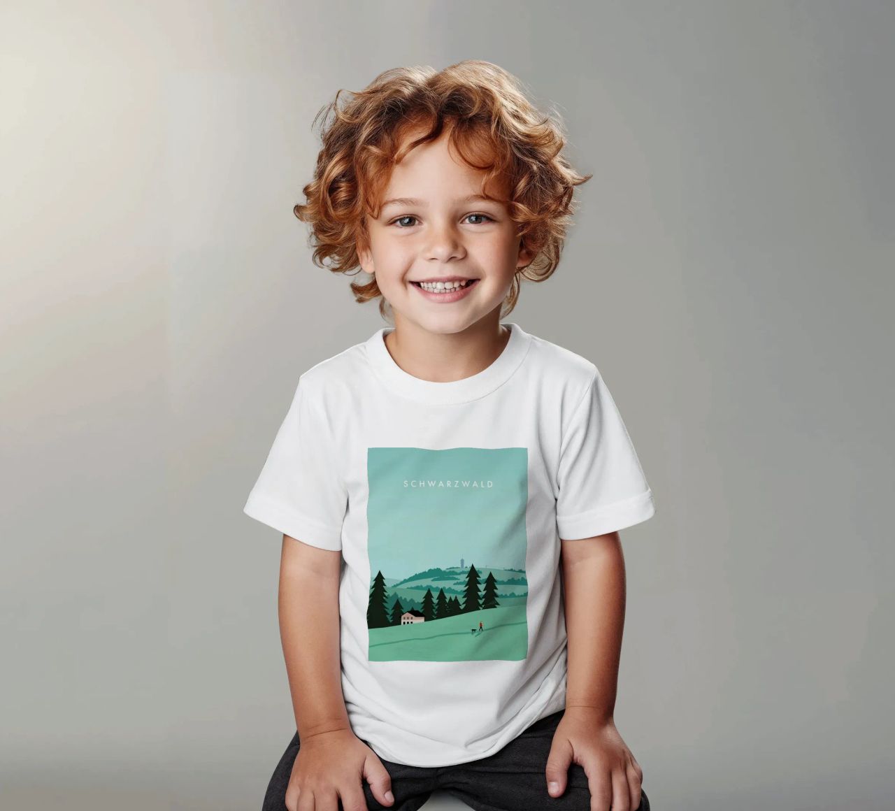 Schwarzwald Kinder T-Shirt von Katinka Reinke