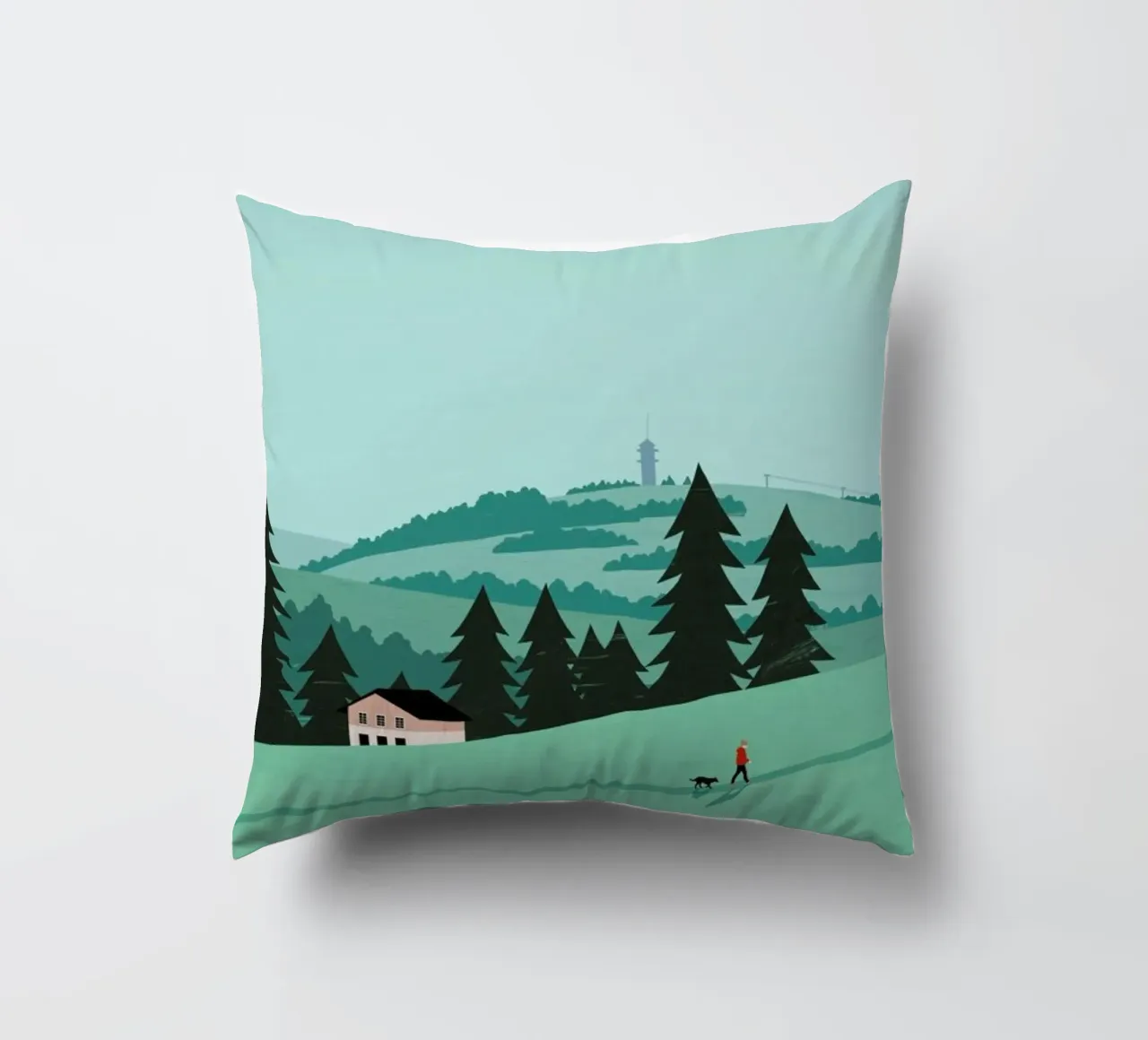 Schwarzwald cuscino da Katinka Reinke