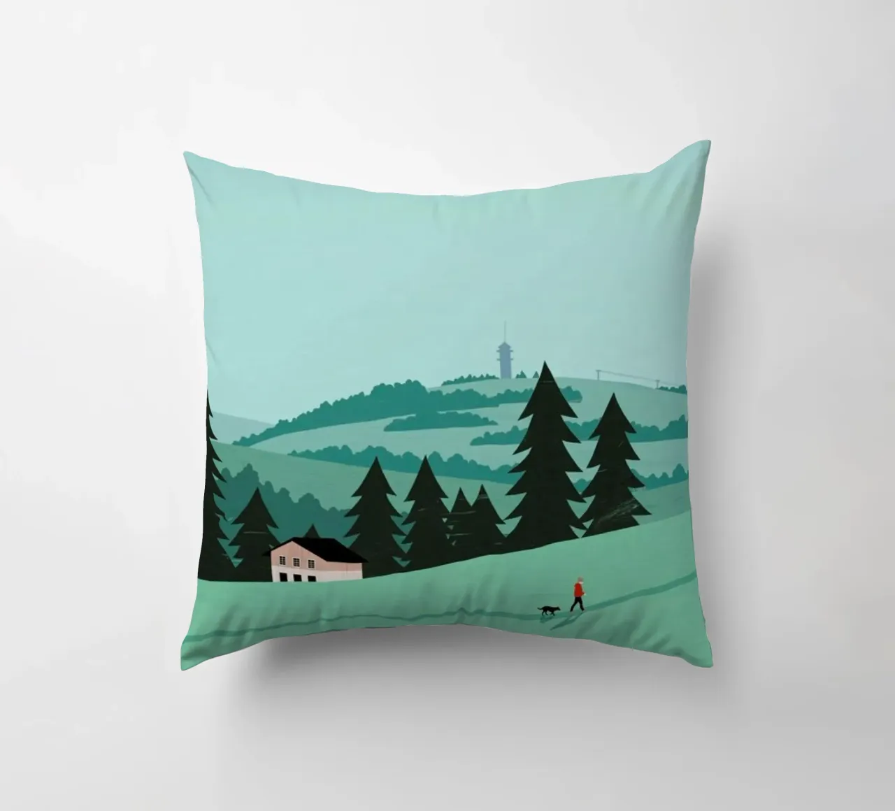 Schwarzwald cuscino da Katinka Reinke