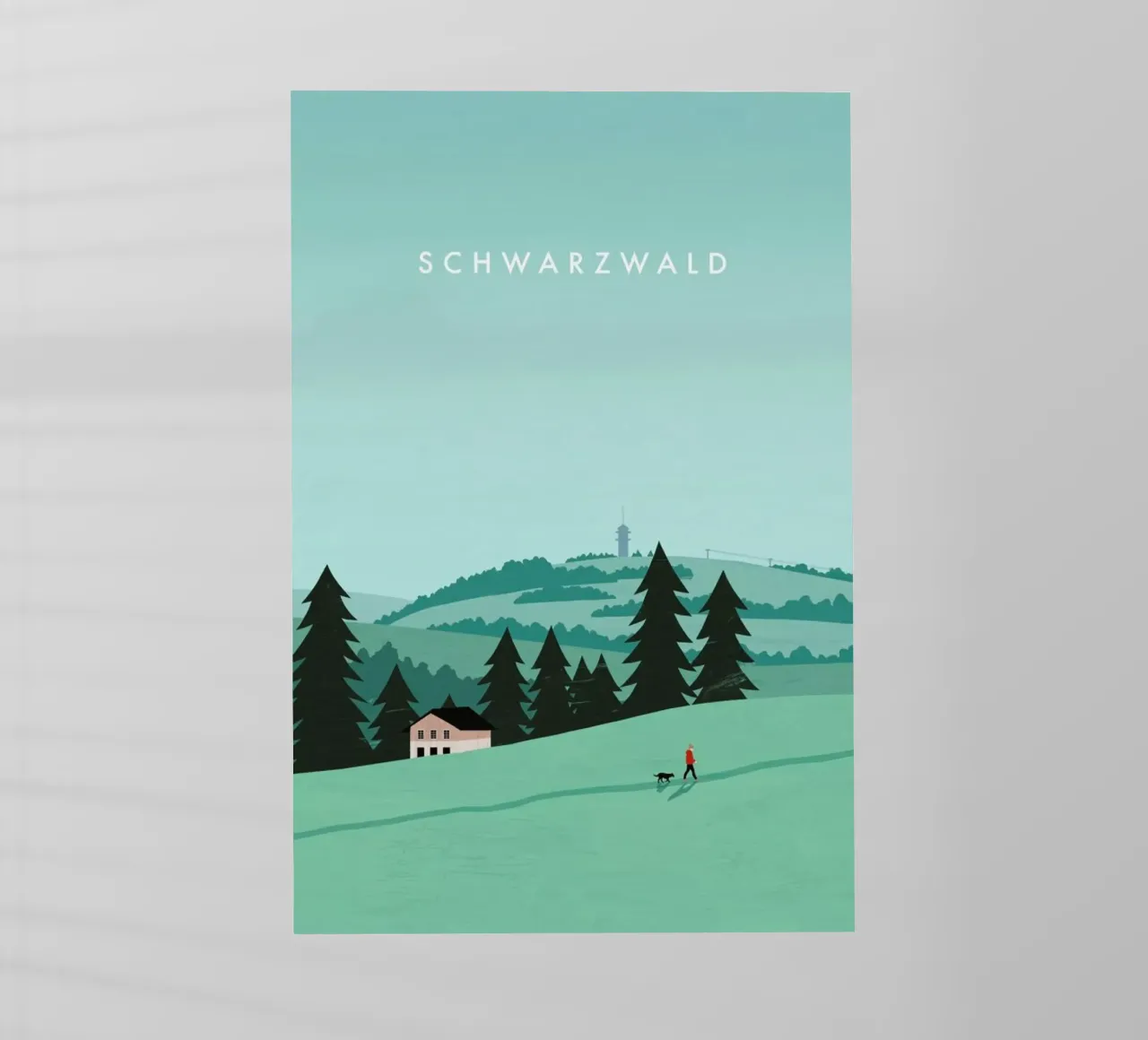 Schwarzwald pellicola backlit da Katinka Reinke