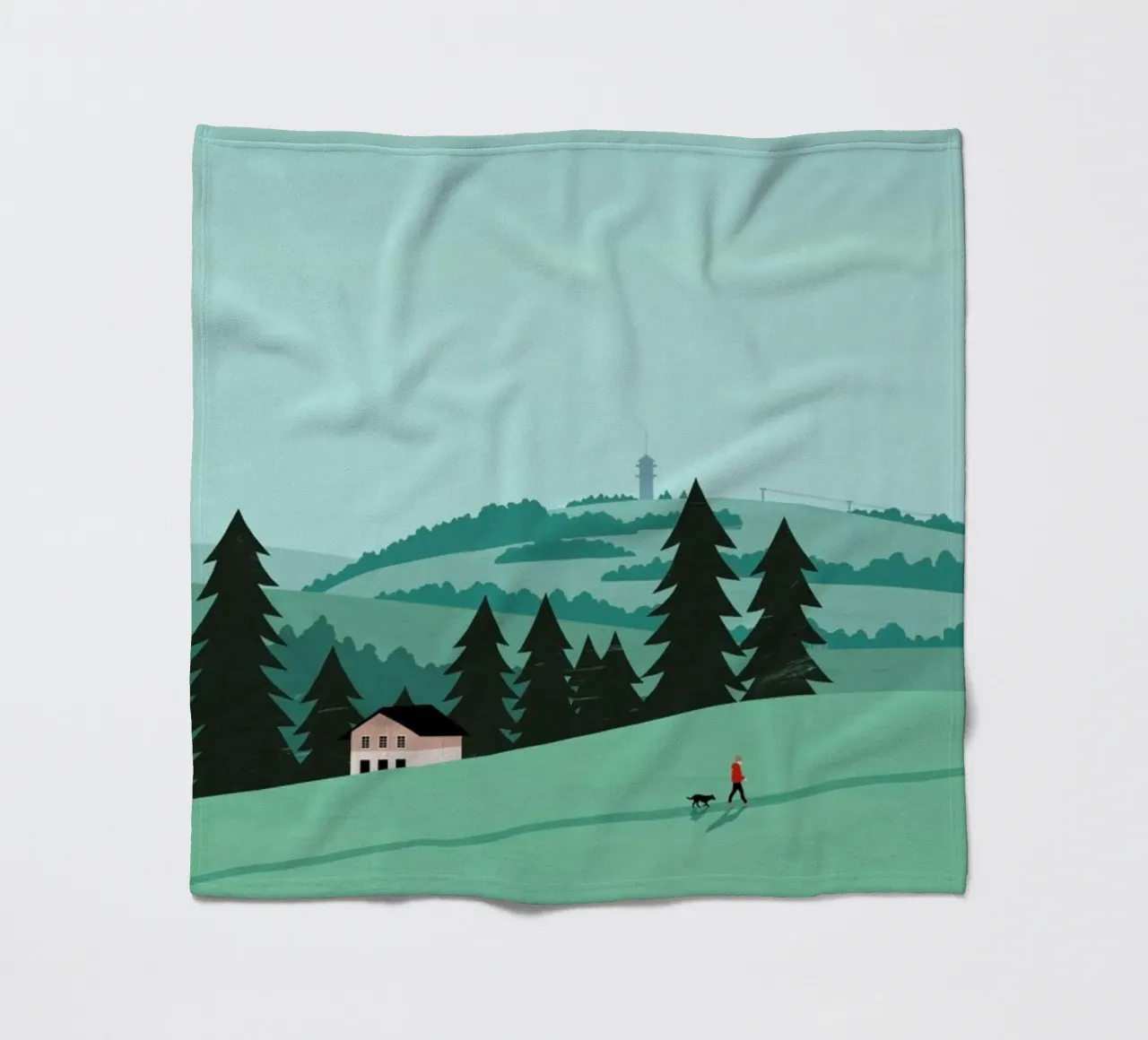 Schwarzwald coperta in pile da Katinka Reinke