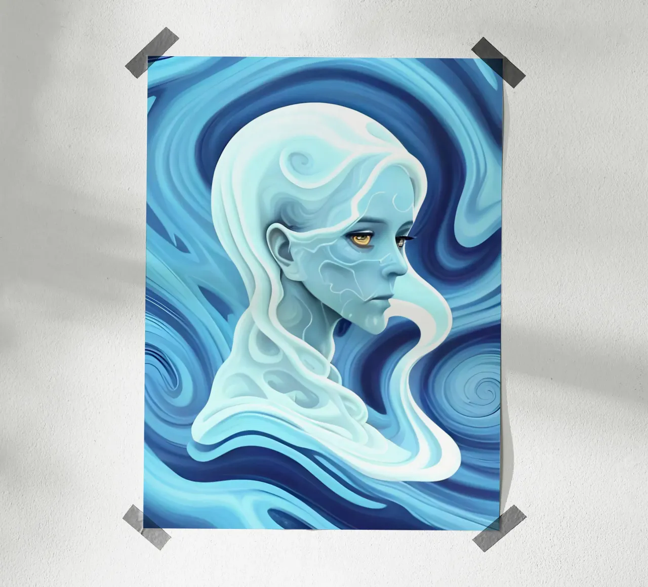 The Maelstrom's Muse hahnemühle by Lady Mathzeba