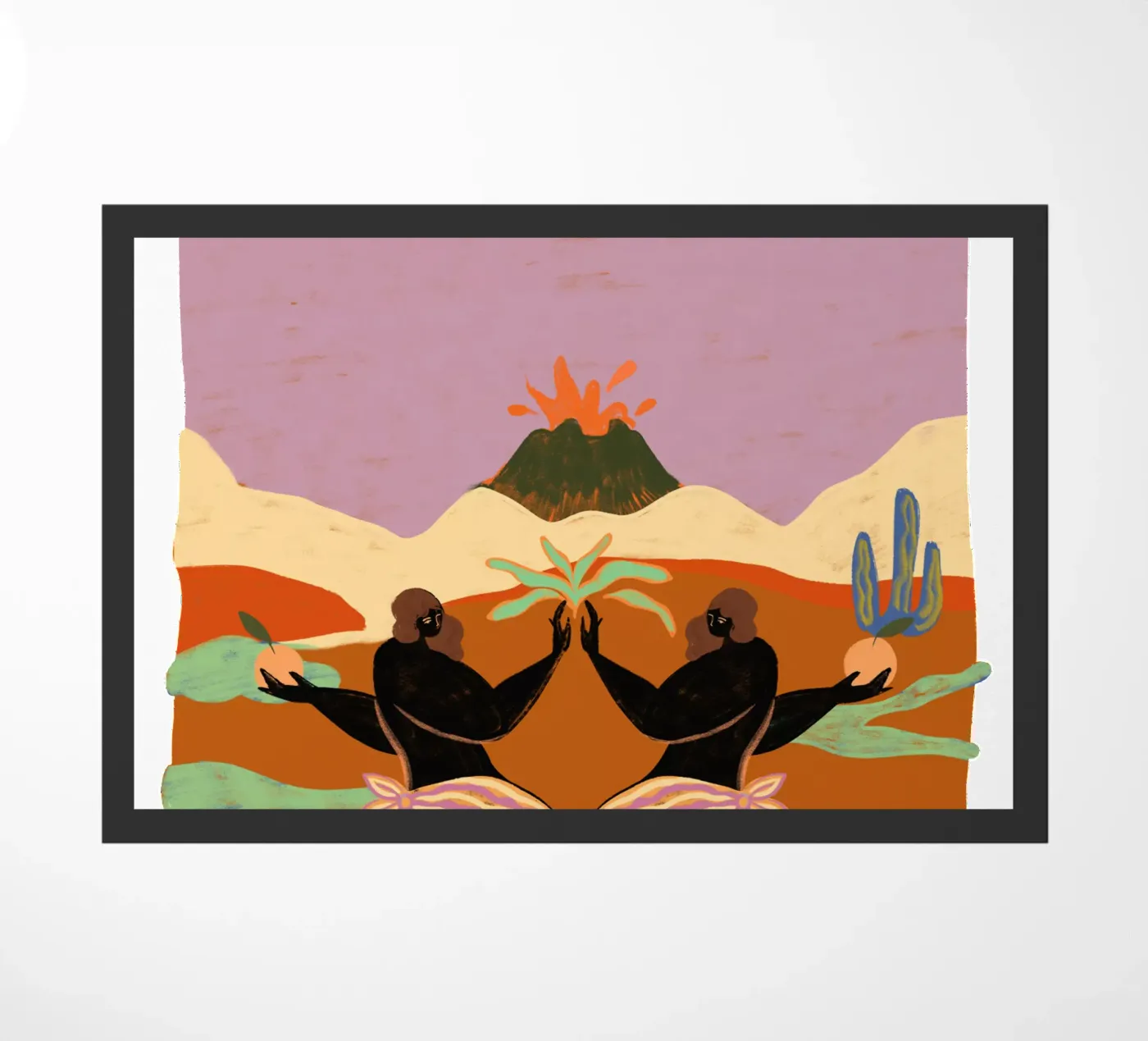 Passion Fußmatte von Arty Guava