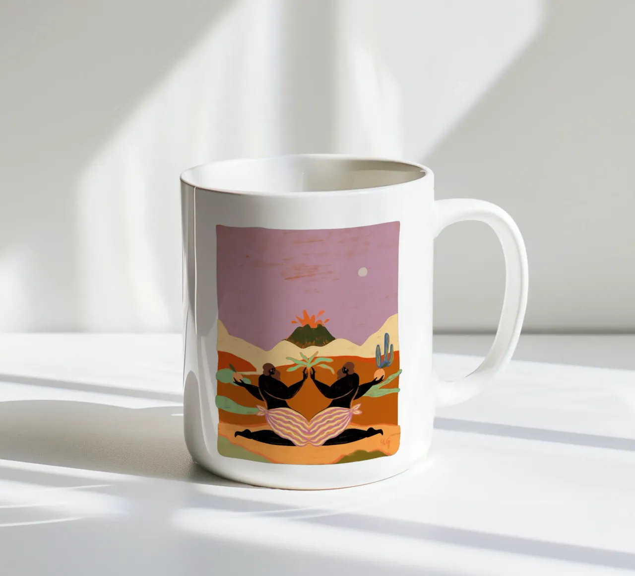 Passion tazza in ceramica da Arty Guava