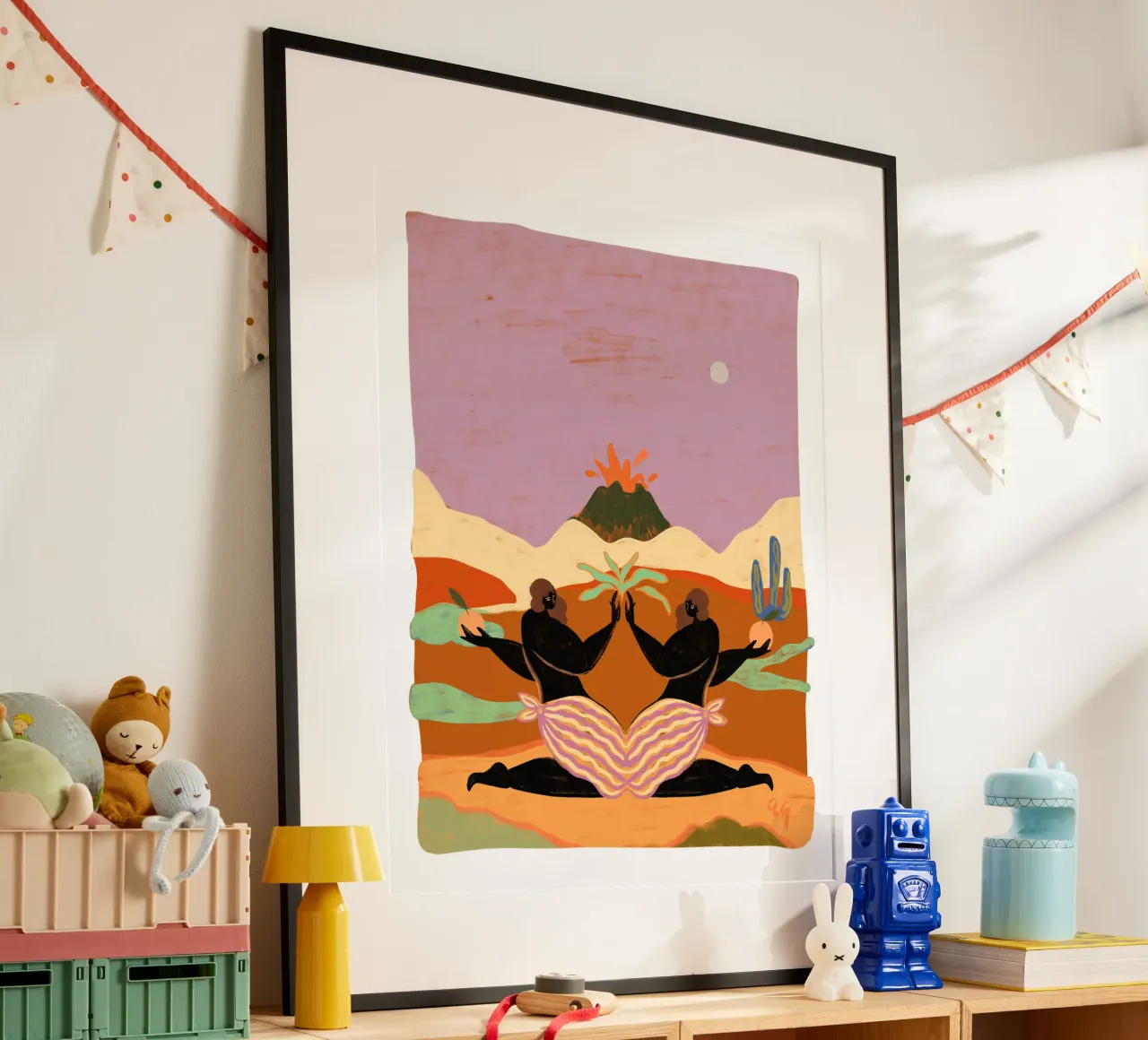 Passion poster con telaio in plastica da Arty Guava