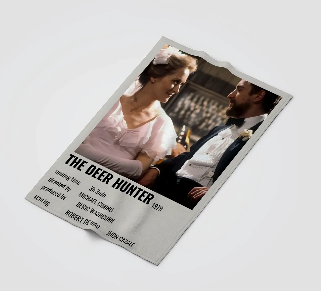 THE DEER HUNTER 1978 coperta in pile da MVFminimalist
