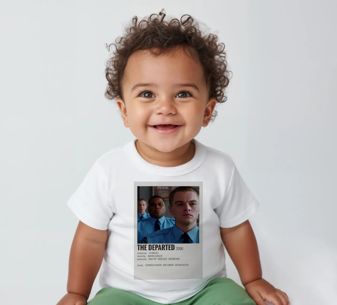 THE DEPARTED 2006 Baby T-Shirt von MVFminimalist