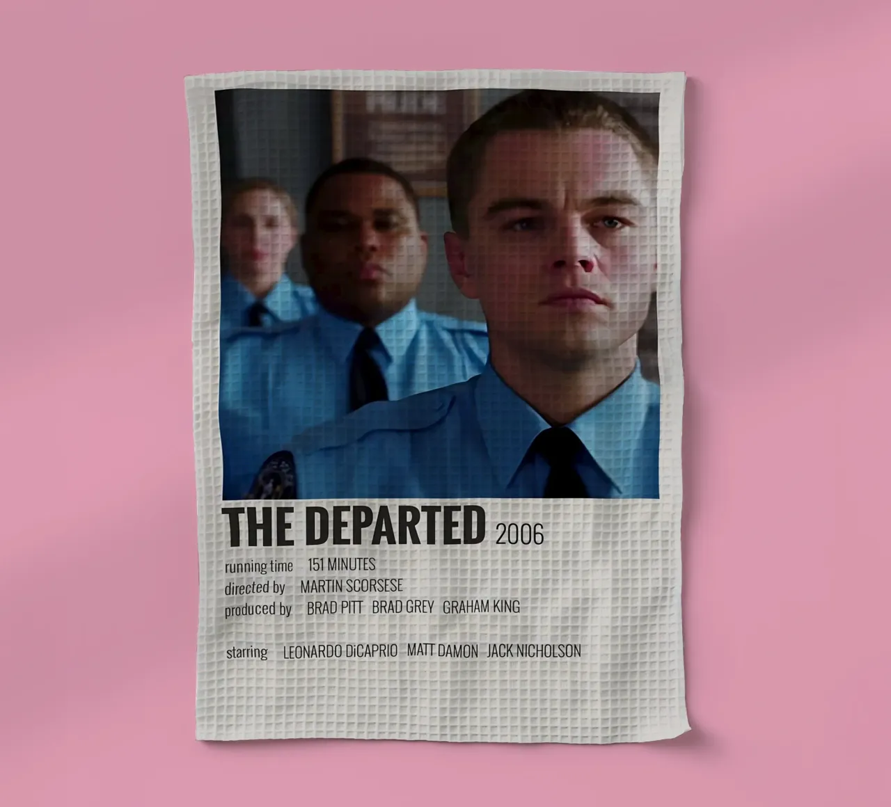 THE DEPARTED 2006 canovaccio da cucina da MVFminimalist