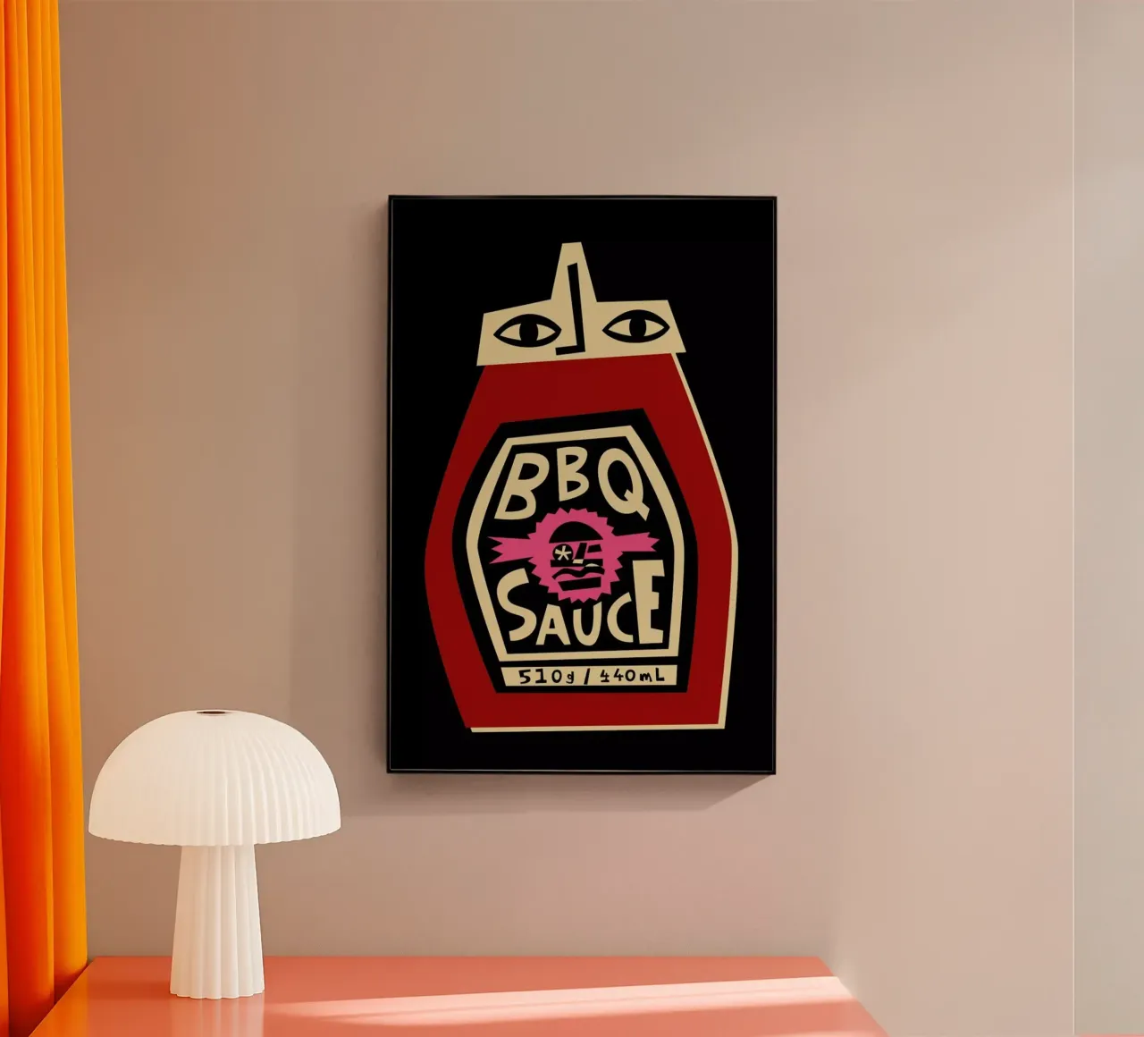 Salsa BBQ plexiglass da Fox & Velvet