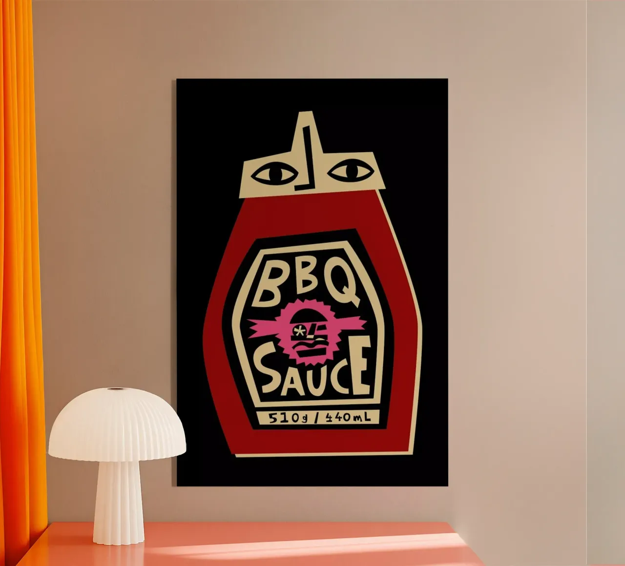 Salsa BBQ plexiglass da Fox & Velvet