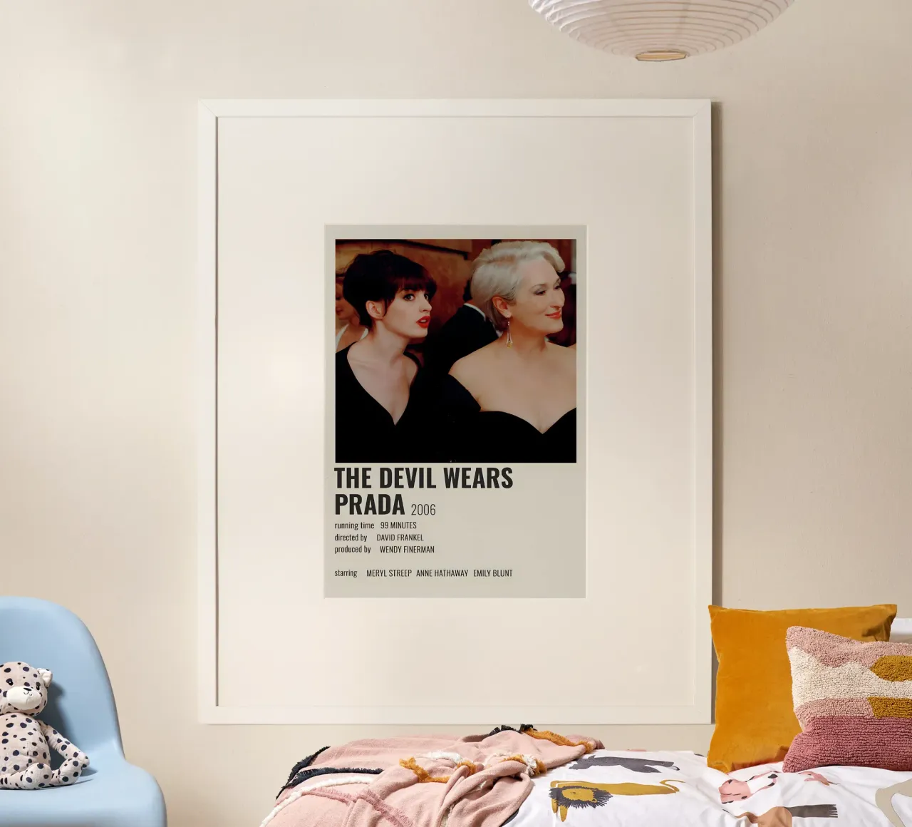 THE DEVIL WEARS PRADA 2006 carta hahnemühle da MVFminimalist