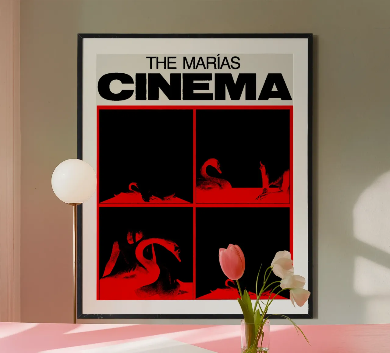 The Marias - band poster con telaio in plastica da Gage Gottlieb