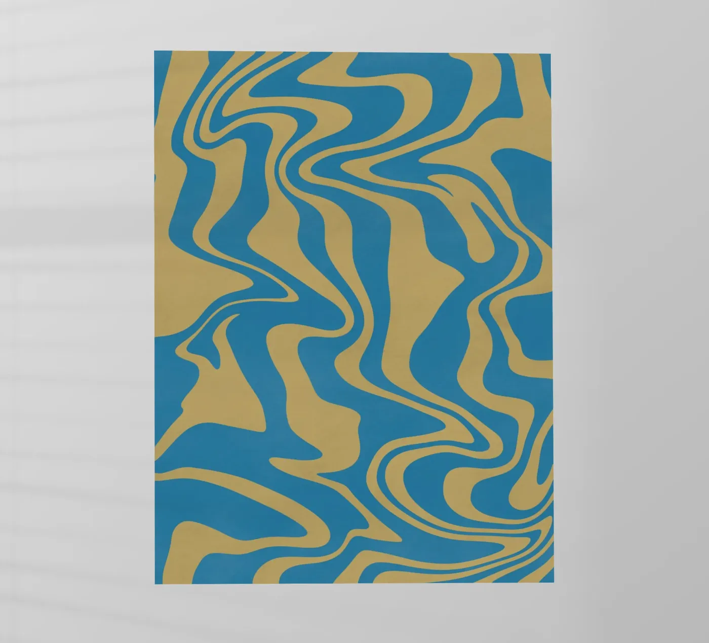 Fluid lines pattern pellicola backlit da Little Dean