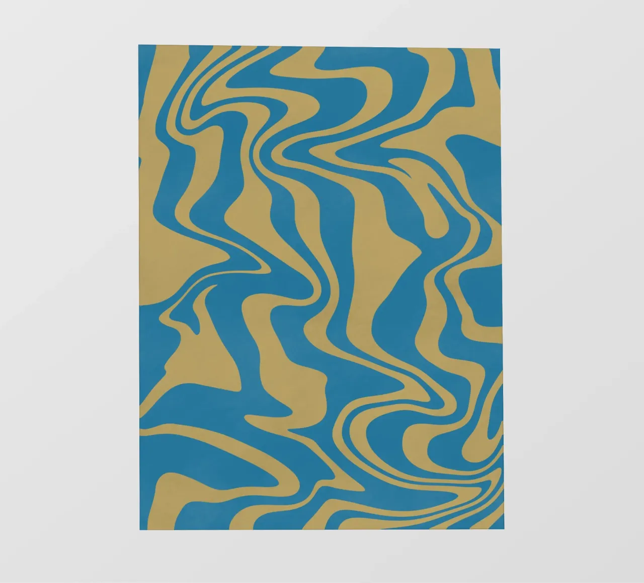 Fluid lines pattern backlit film by Little Dean