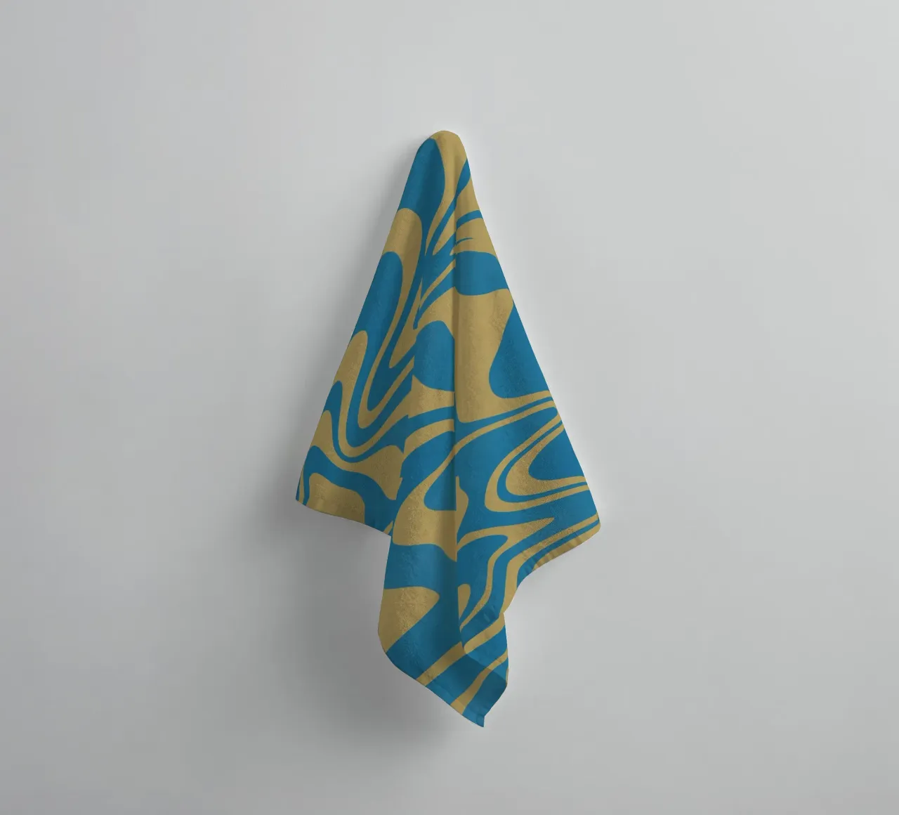 Modèle de lignes fluides serviette de bain de Little Dean