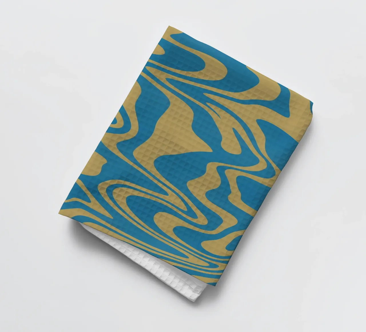 Fließlinienmuster Geschirrtuch von Little Dean