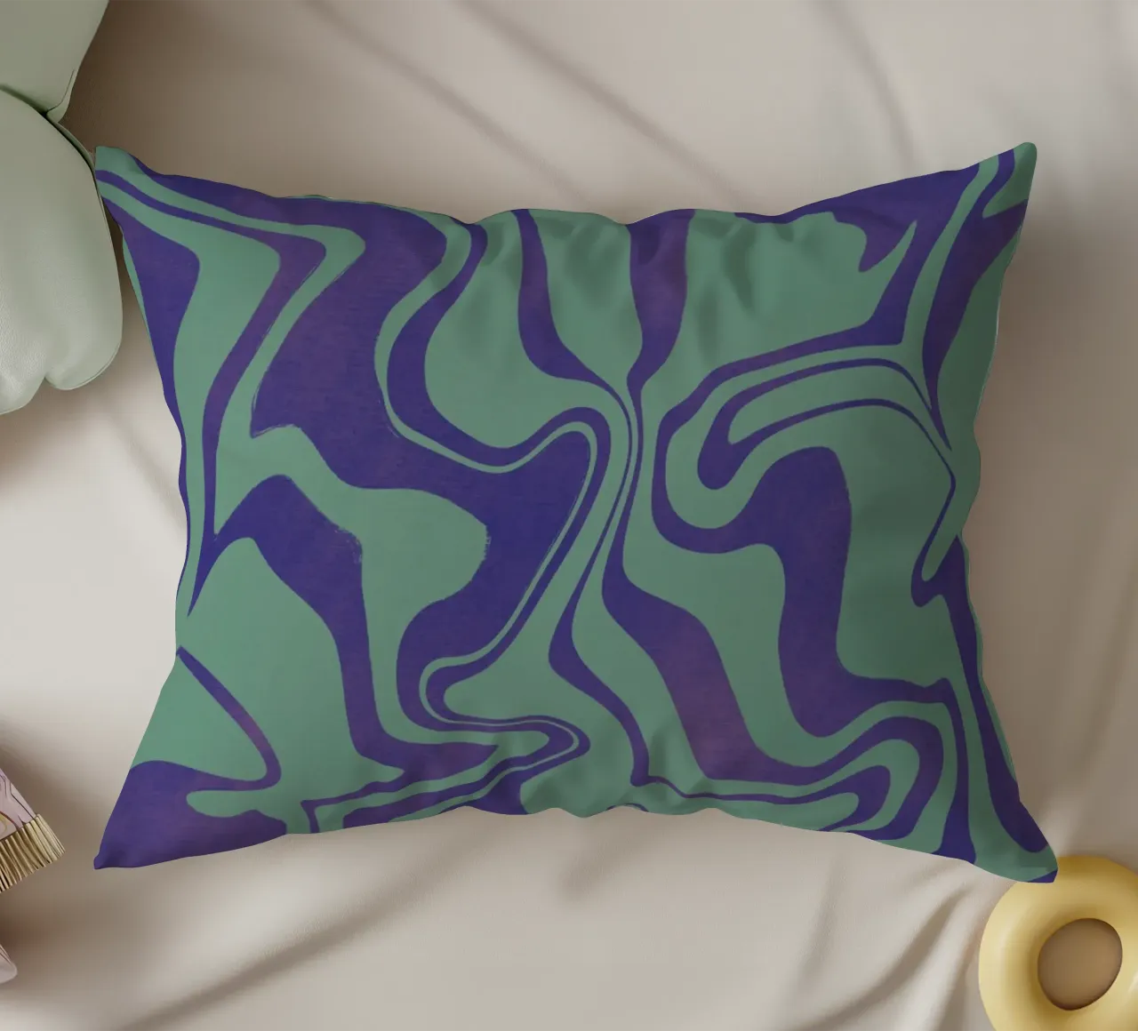 Schema linee fluide 02 cuscino da Little Dean