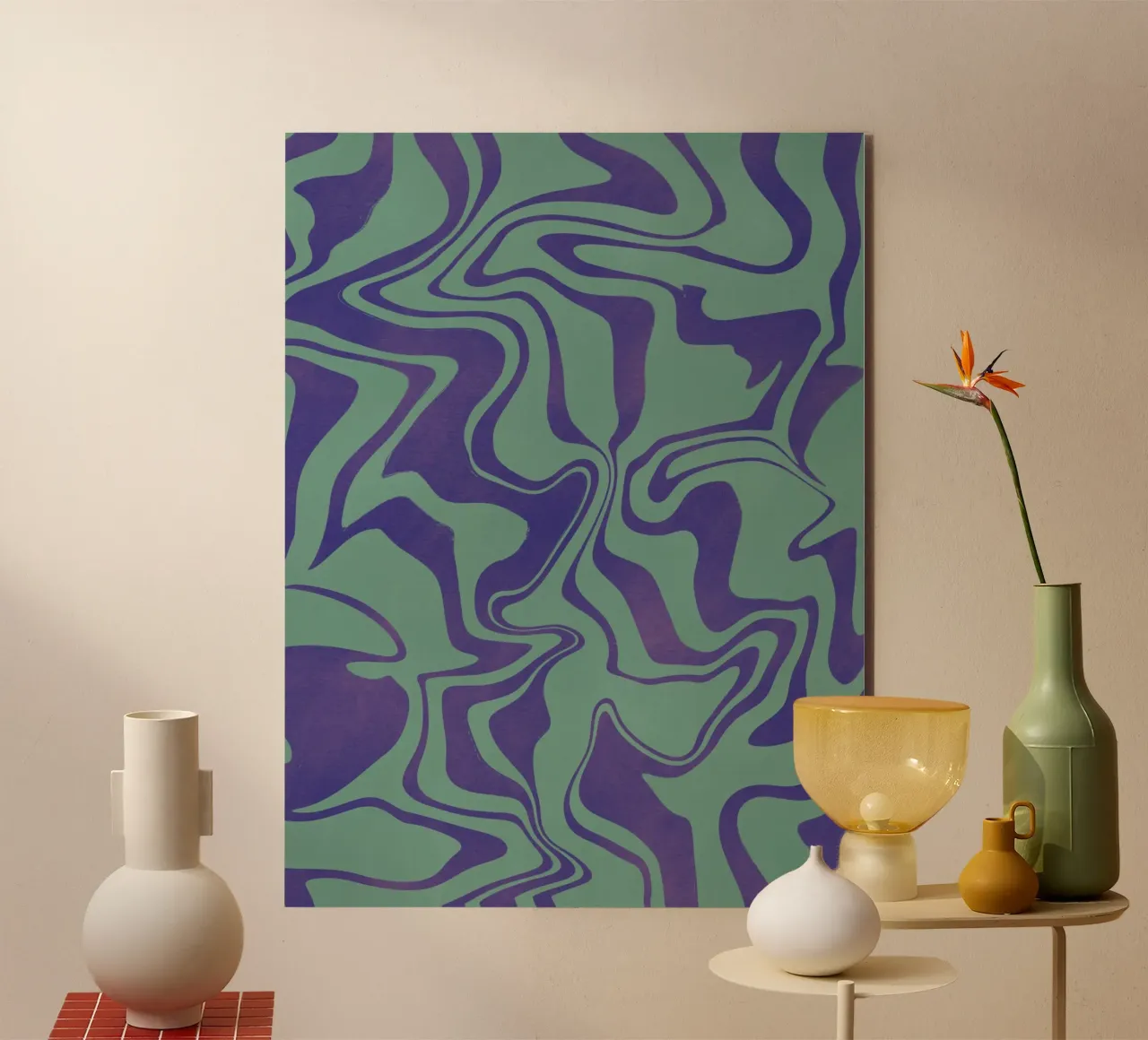 Schema linee fluide 02 alluminio dibond da Little Dean