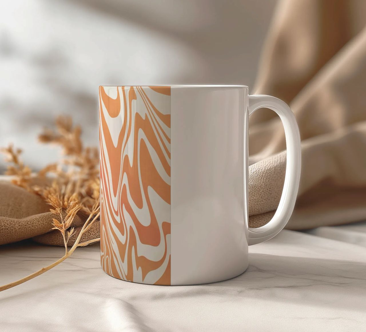 Schema delle linee fluide 03 tazza in ceramica da Little Dean