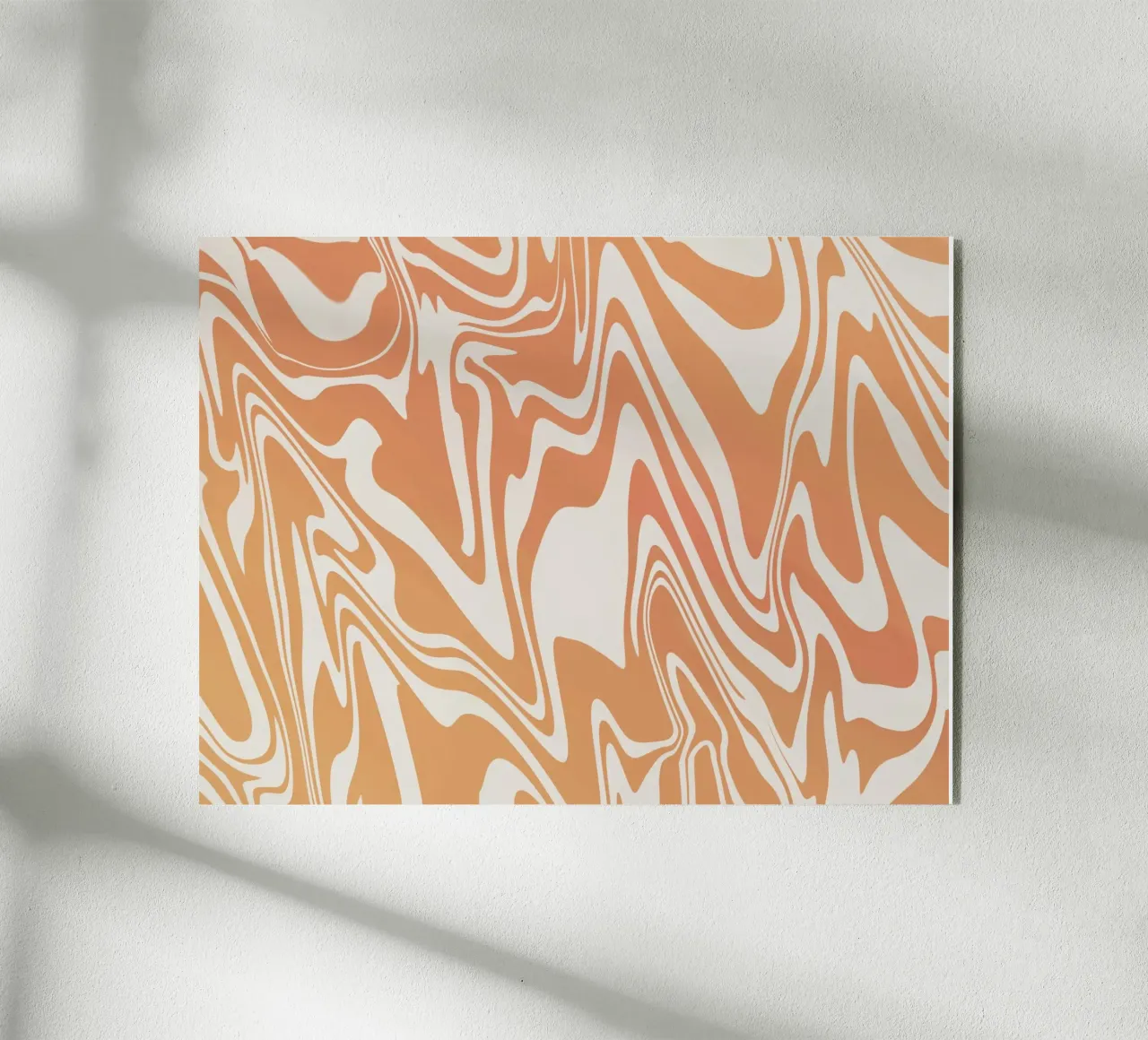 Fluid lines pattern 03 acrylic glass by Little Dean