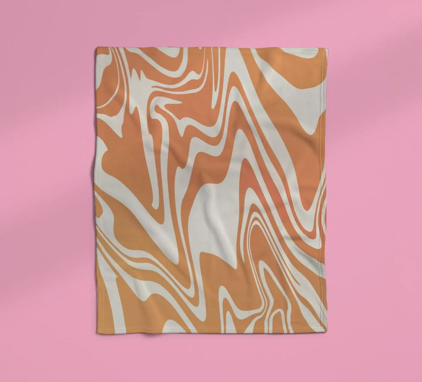 Fluid lines pattern 03 fleece blanket by Little Dean