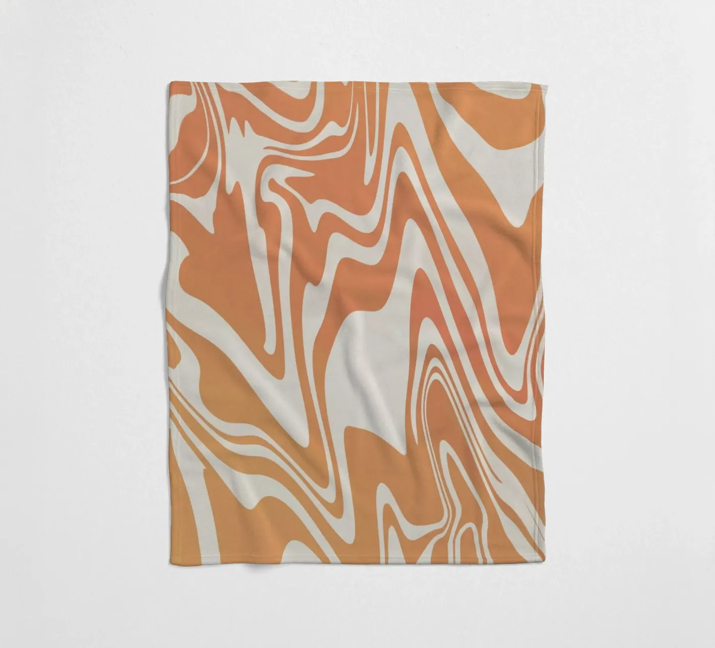 Fluid lines pattern 03 fleece blanket by Little Dean