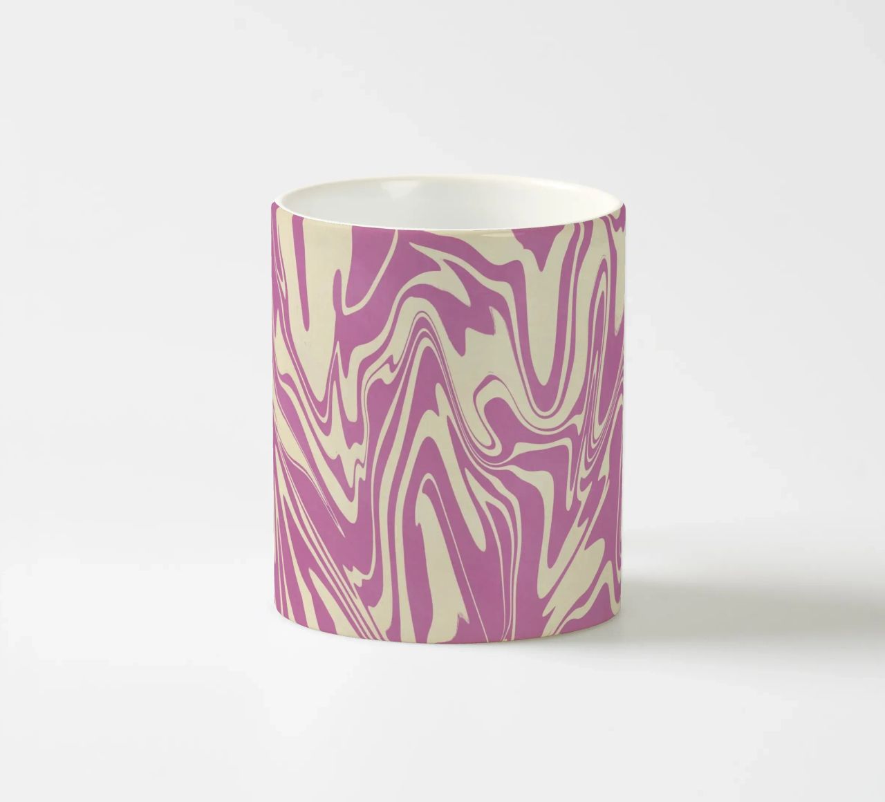 Schema delle linee fluide 04 tazza in ceramica da Little Dean