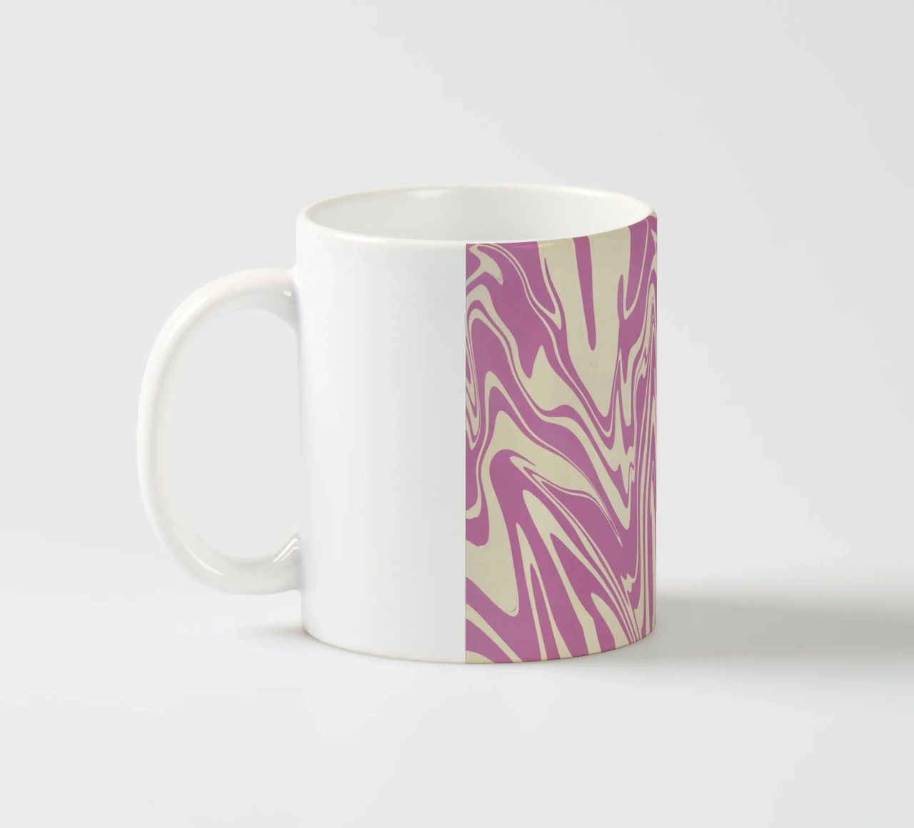 Schema delle linee fluide 04 tazza in ceramica da Little Dean