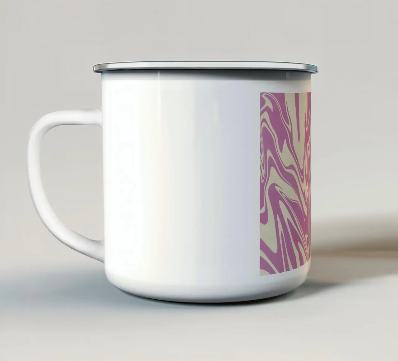 Schema delle linee fluide 04 tazza in smalto da Little Dean