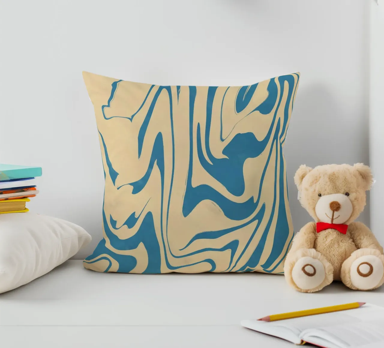 Schema linee fluide 05 cuscino da Little Dean