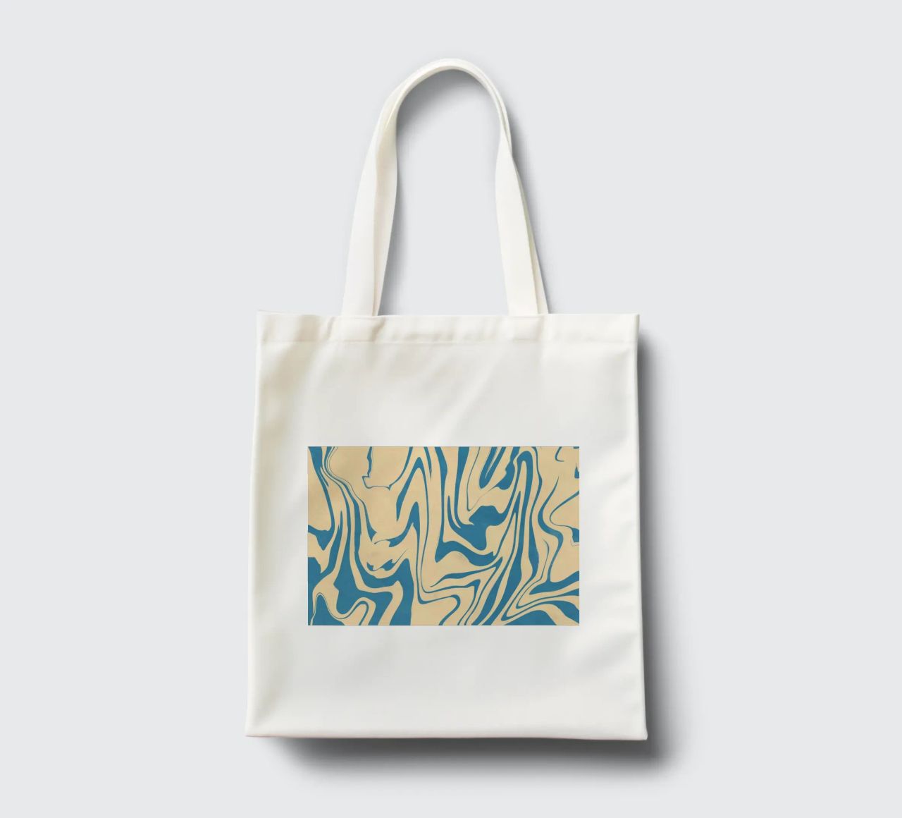 Schema linee fluide 05 borsa in juta da Little Dean
