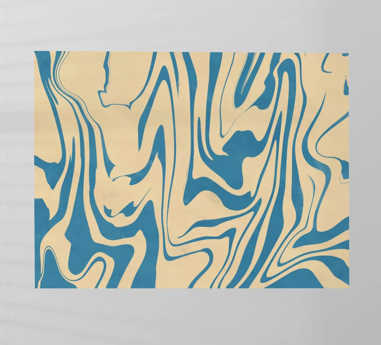 Schema linee fluide 05 pellicola backlit da Little Dean