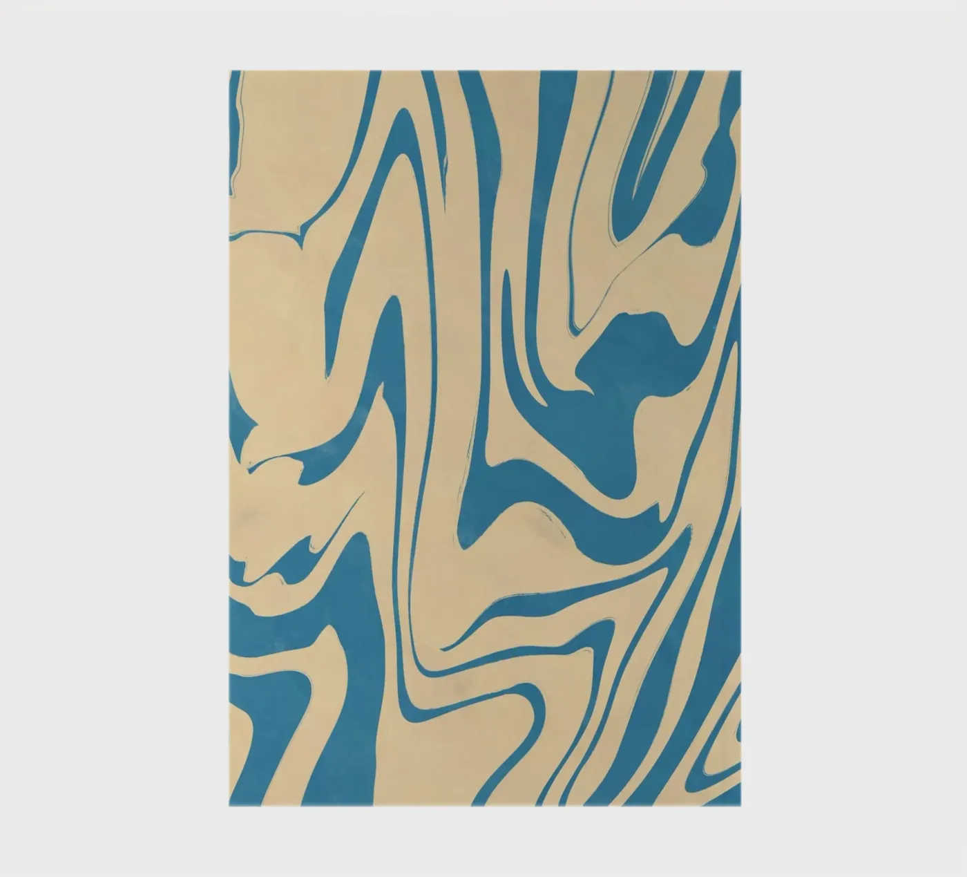 Fluid lines pattern 05 notebook by Little Dean