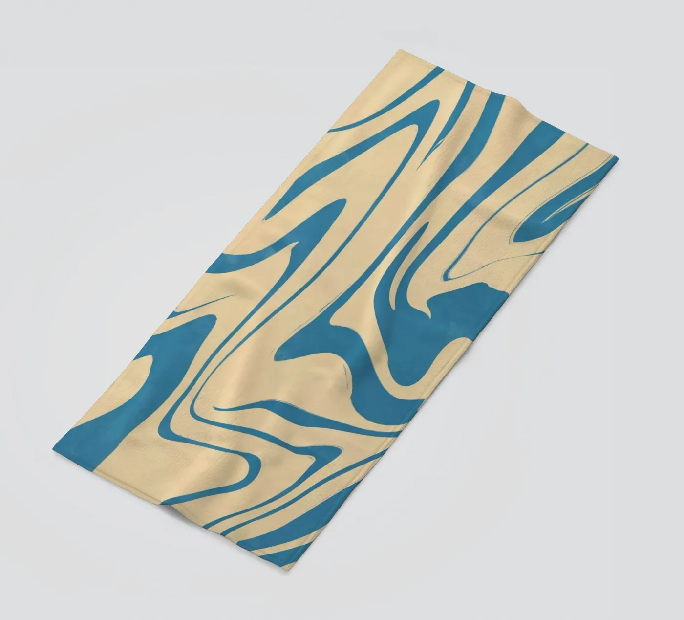 Fluid lines pattern 05 telo mare da Little Dean