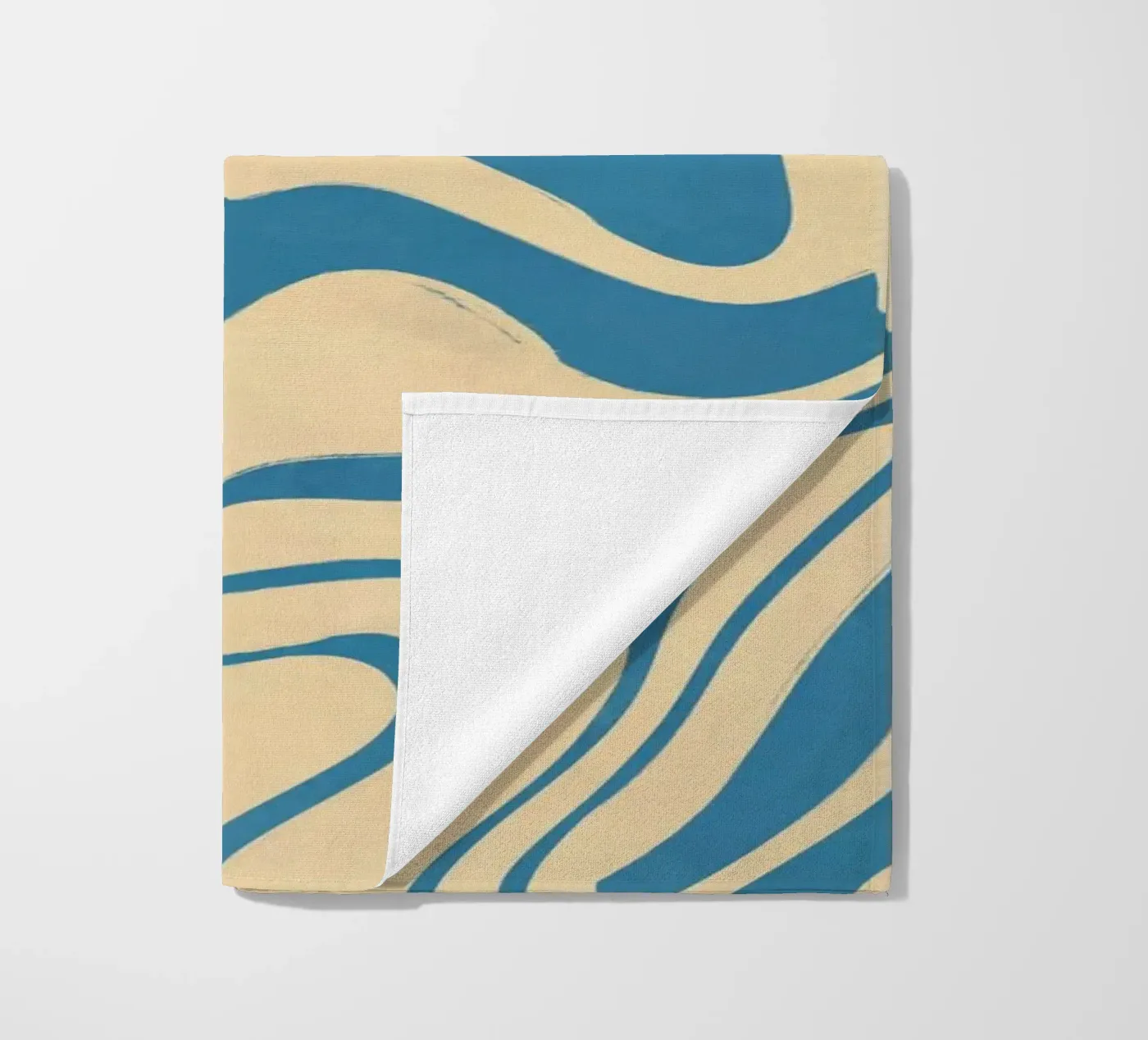 Fluid lines pattern 05 telo mare da Little Dean