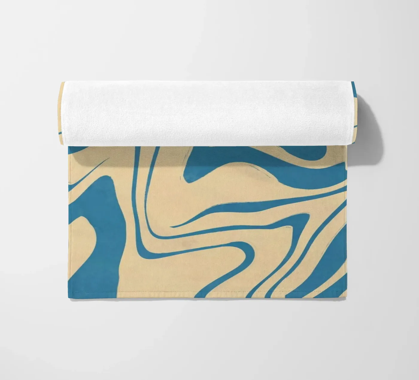 Fluid lines pattern 05 telo mare da Little Dean