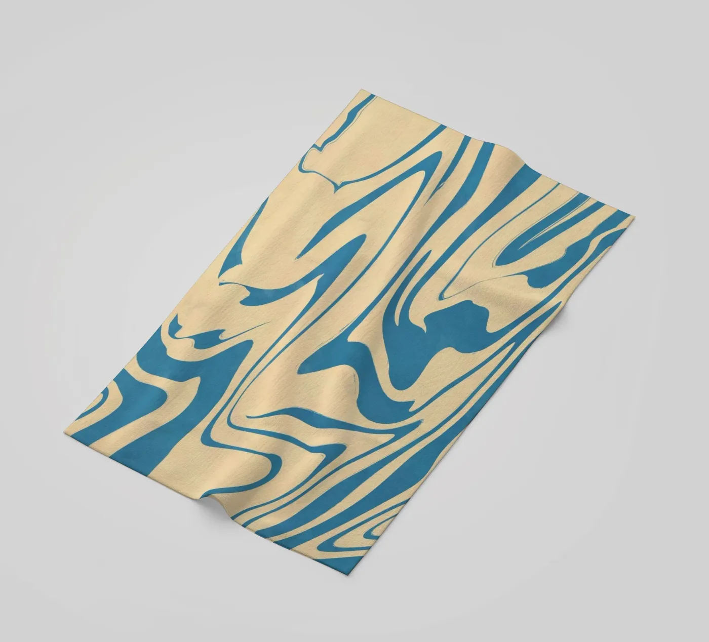 Fluid lines pattern 05 telo mare da Little Dean