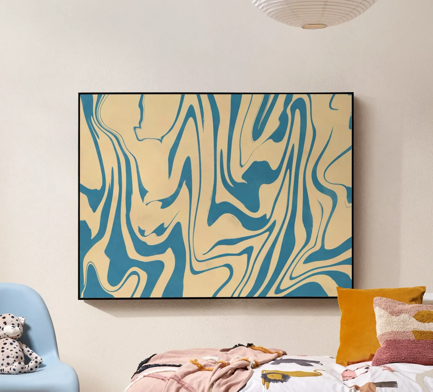 Fluid lines pattern 05 plexiglass da Little Dean