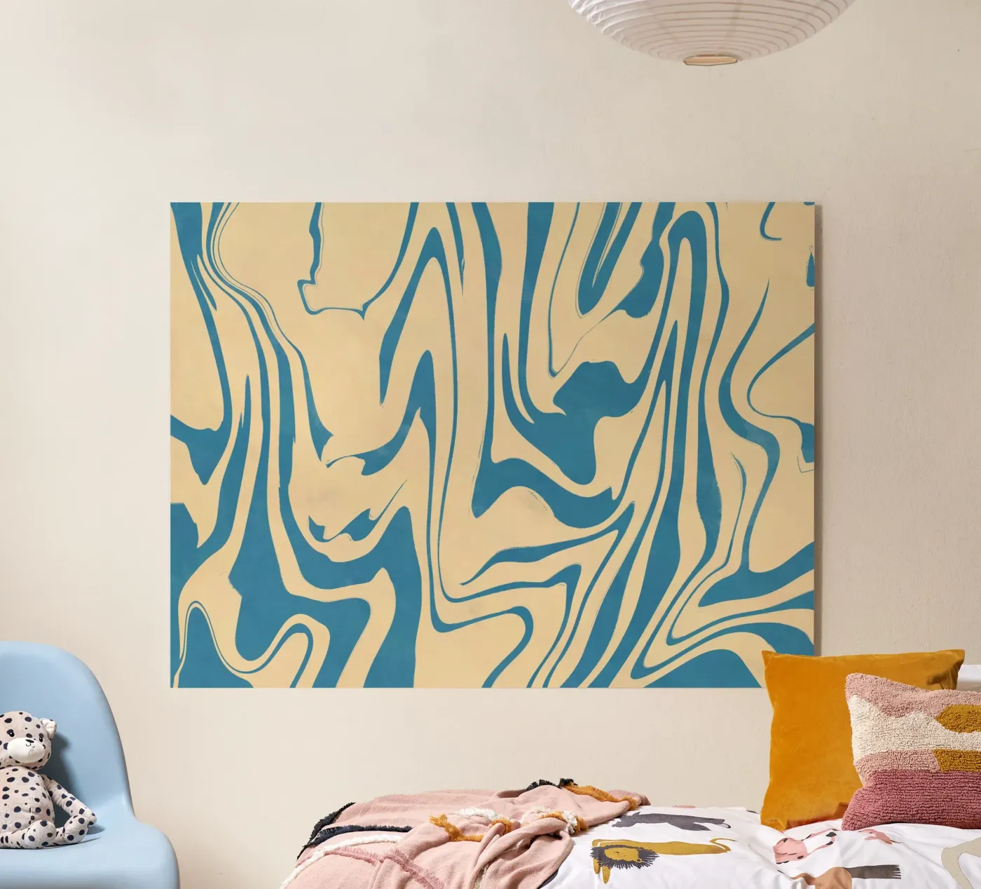Fluid lines pattern 05 plexiglass da Little Dean
