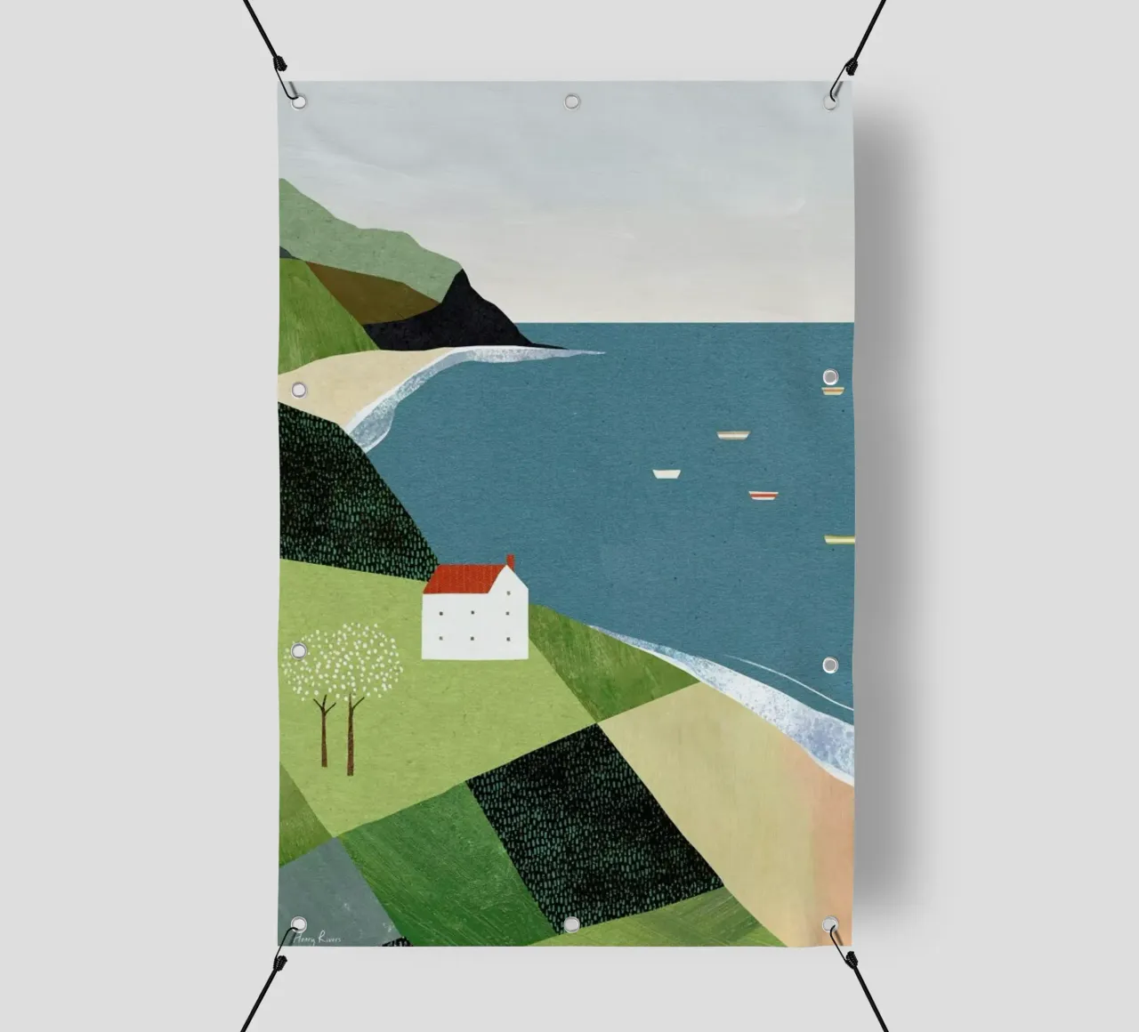 House On The Cliff telo in pvc da Henry Rivers