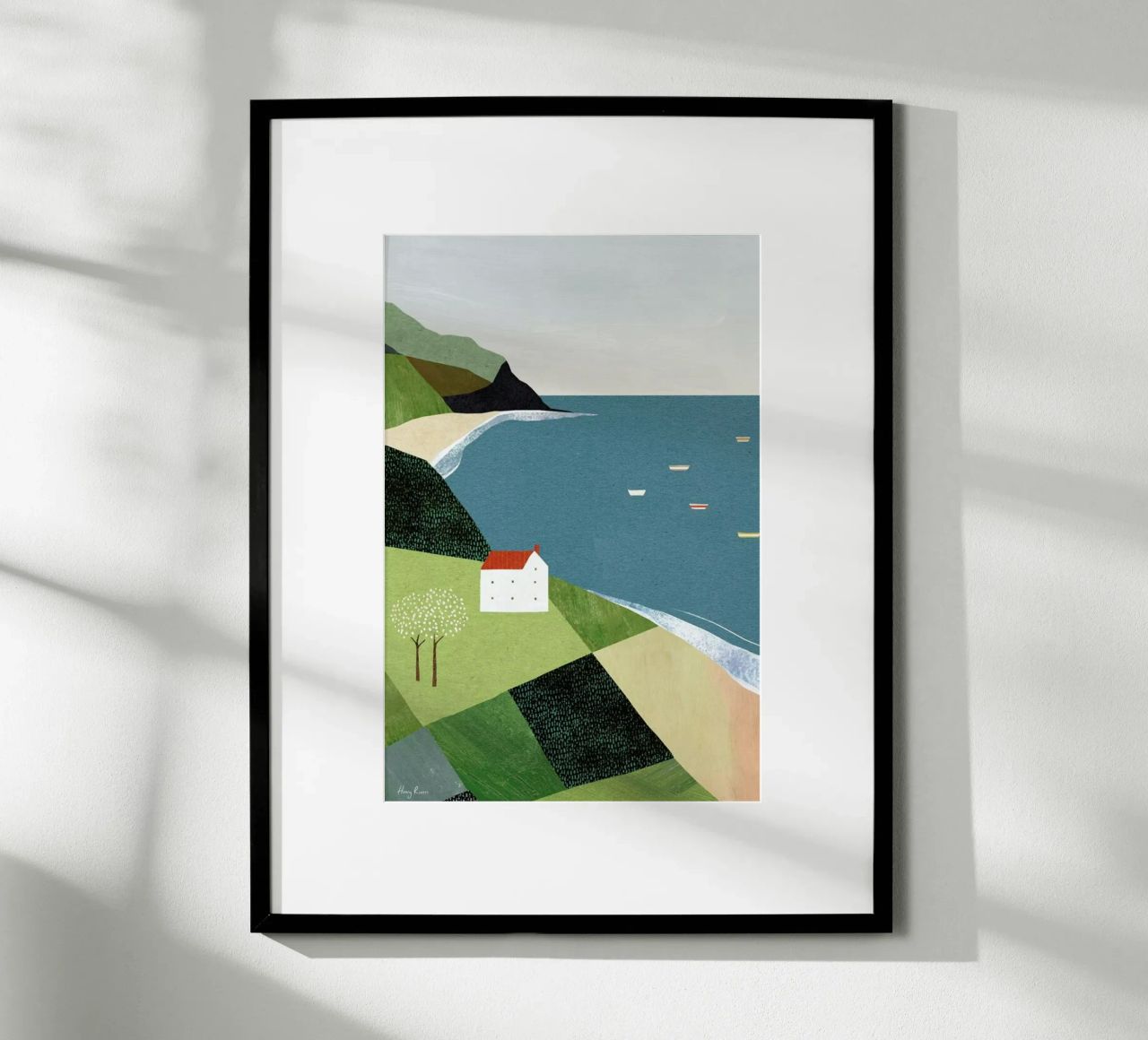 House On The Cliff poster de Henry Rivers