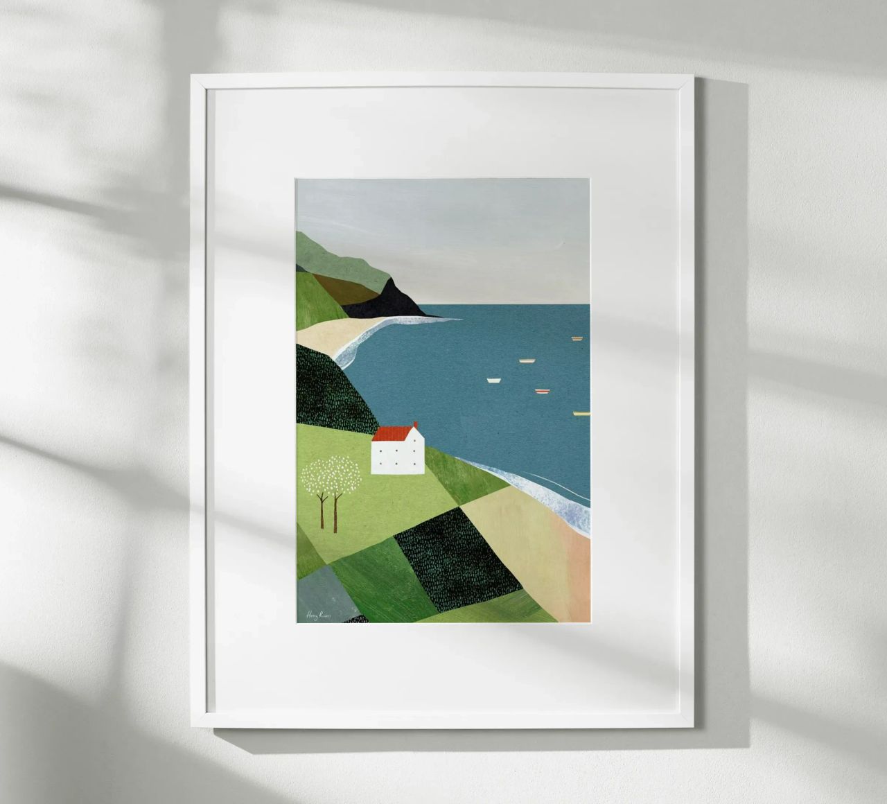 House On The Cliff poster de Henry Rivers