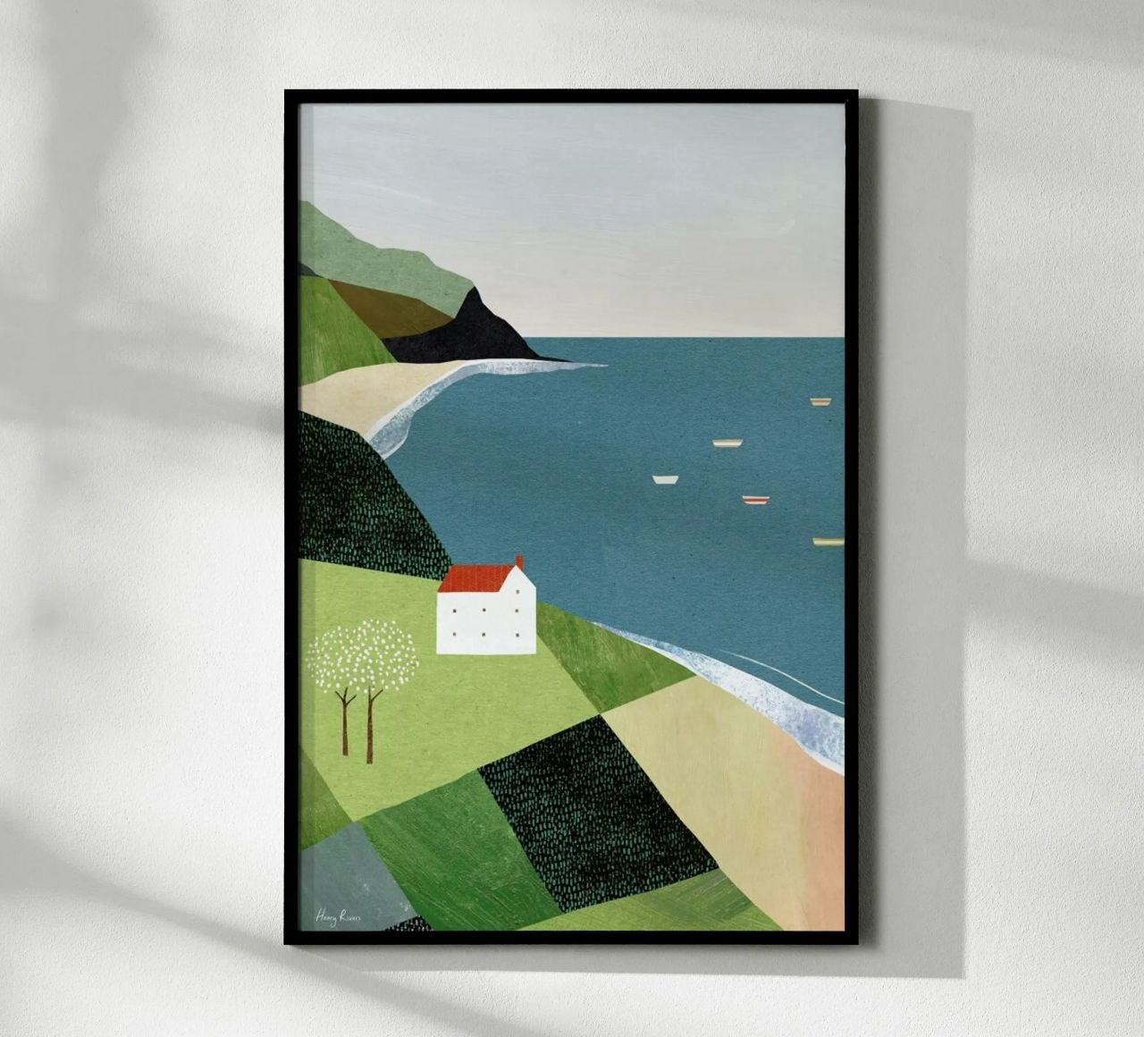 House On The Cliff poster de Henry Rivers
