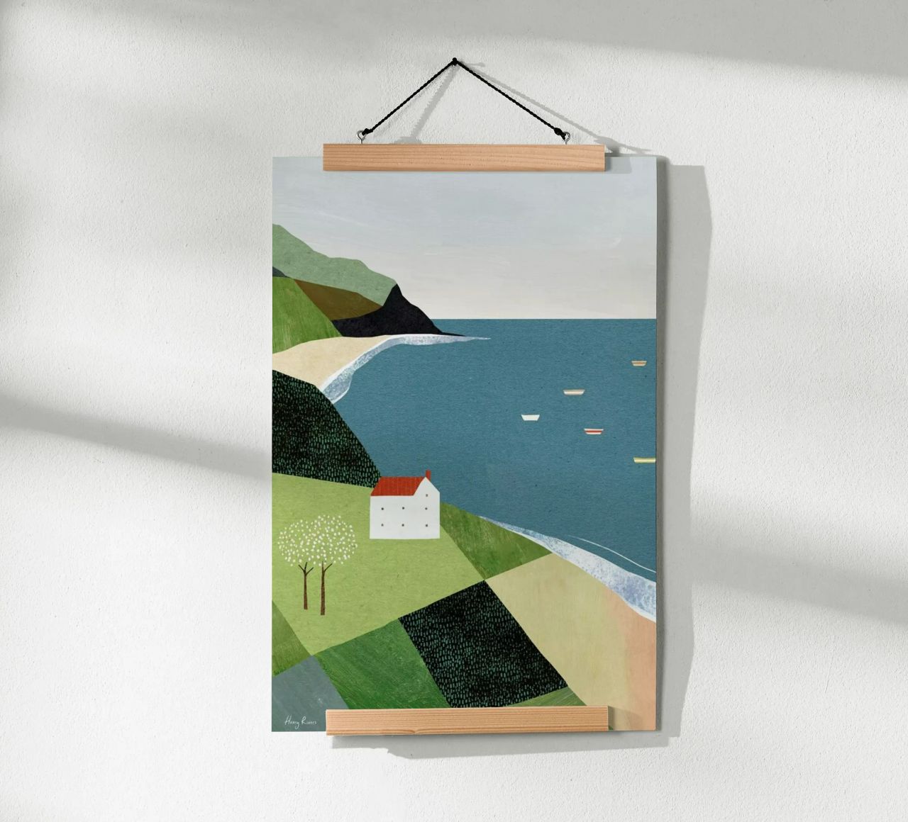 House On The Cliff poster de Henry Rivers
