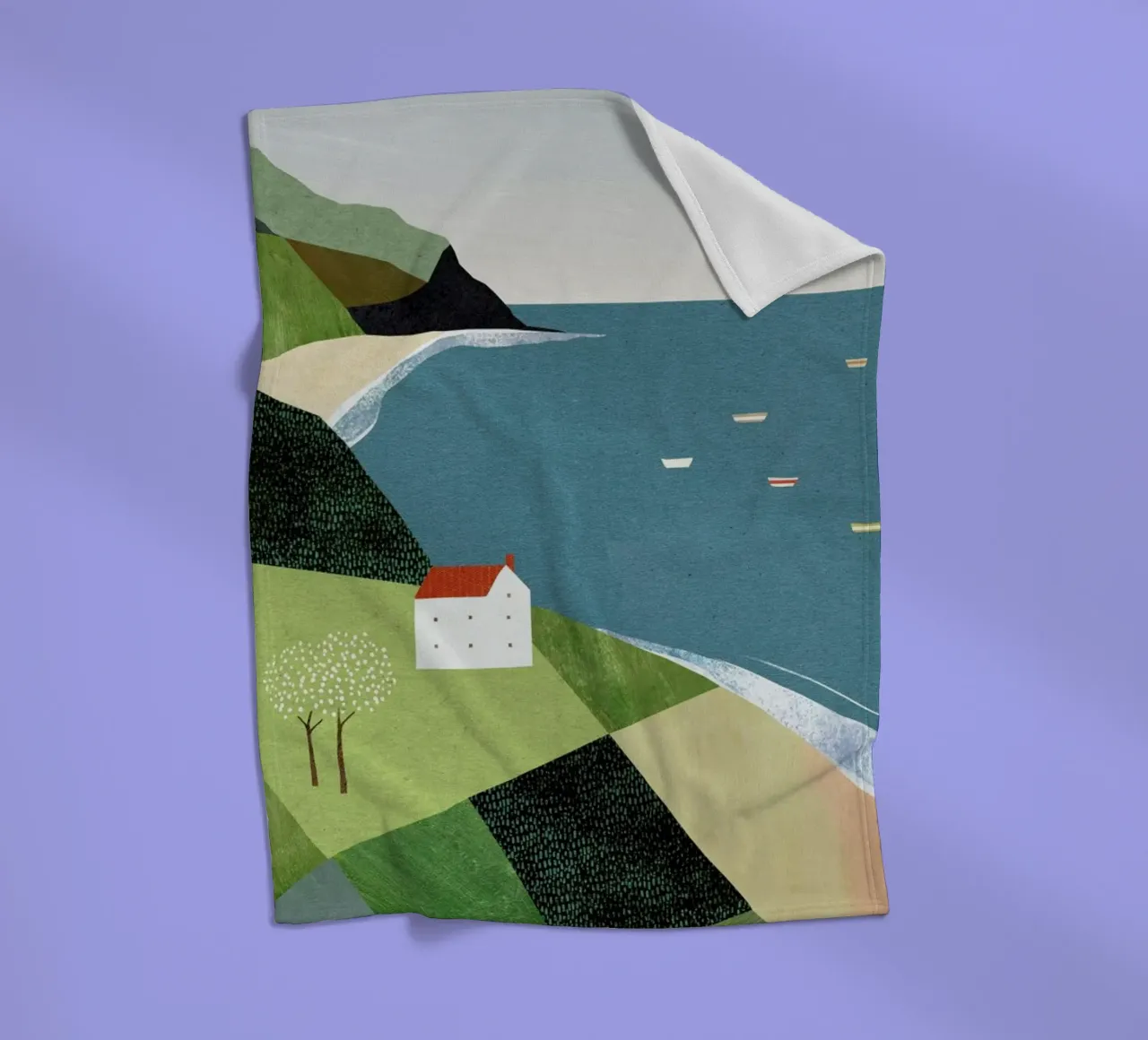 House On The Cliff coperta in pile da Henry Rivers