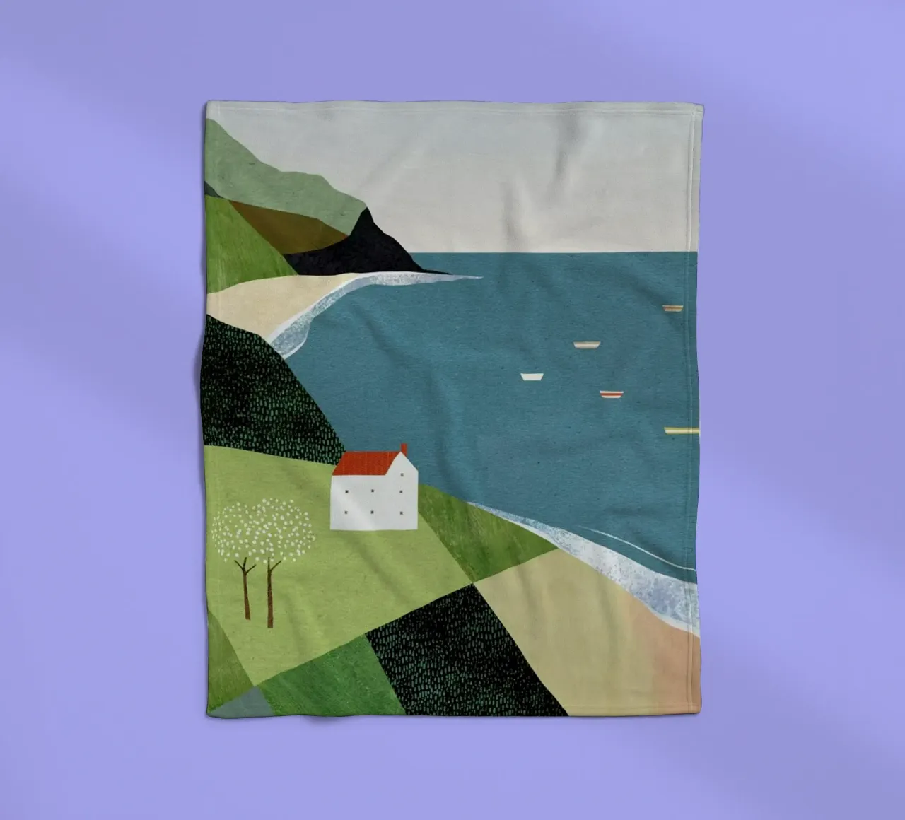 House On The Cliff coperta in pile da Henry Rivers