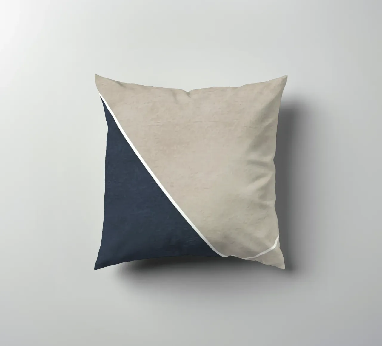 abstract geometric 3 colors cuscino da vintageshop