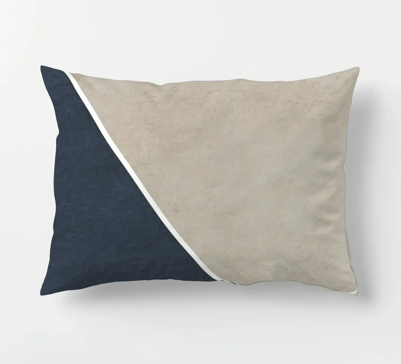 abstract geometric 3 colors cuscino da vintageshop